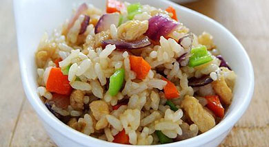 鱼香炒饭